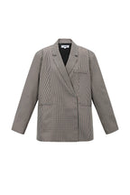 Check Blazer Oversized