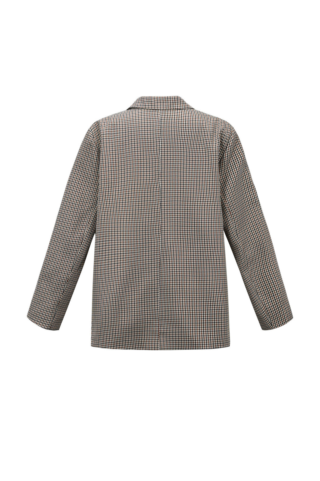 Check Blazer Oversized
