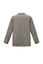 Check Blazer Oversized