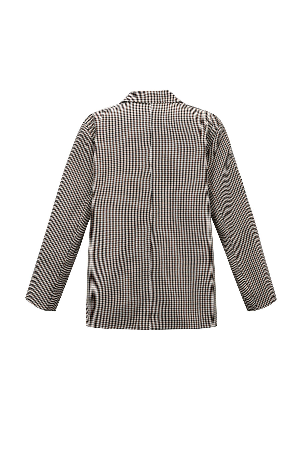 Check Blazer Oversized