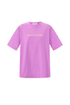 Cotton Women's T-shirt Casual Letters
