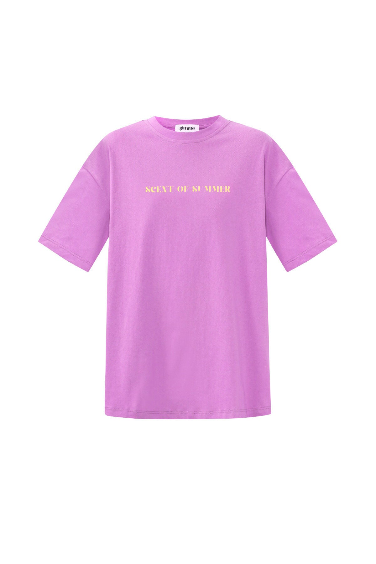 Cotton Women's T-shirt Casual Letters