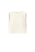 Woven Polyester Fiber Women's Sleeveless Tops Elegant Botanical 2-piece Set
