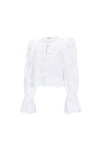 Cotton Woven Women's Long Sleeve Top Casual Cutout
