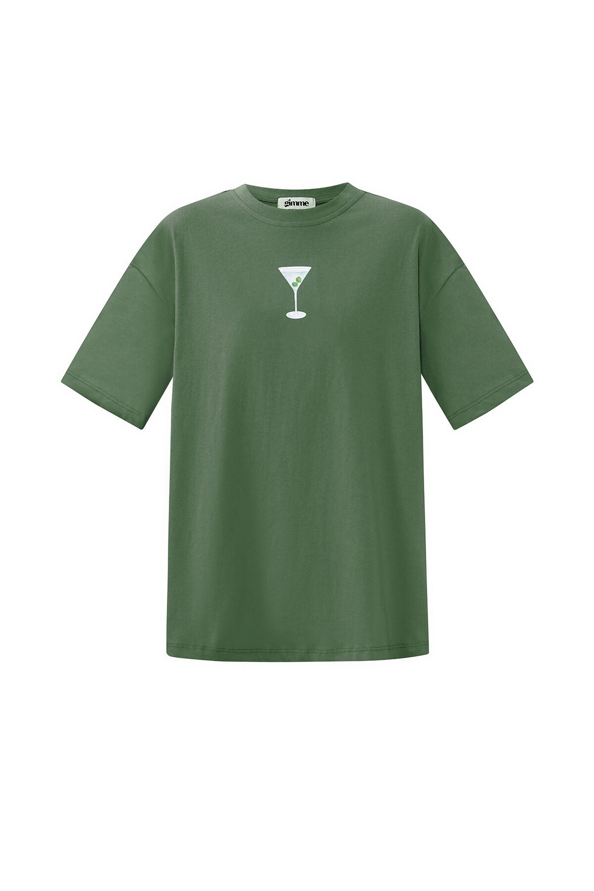 Cotton Knitted Women's T-shirt Casual Letters