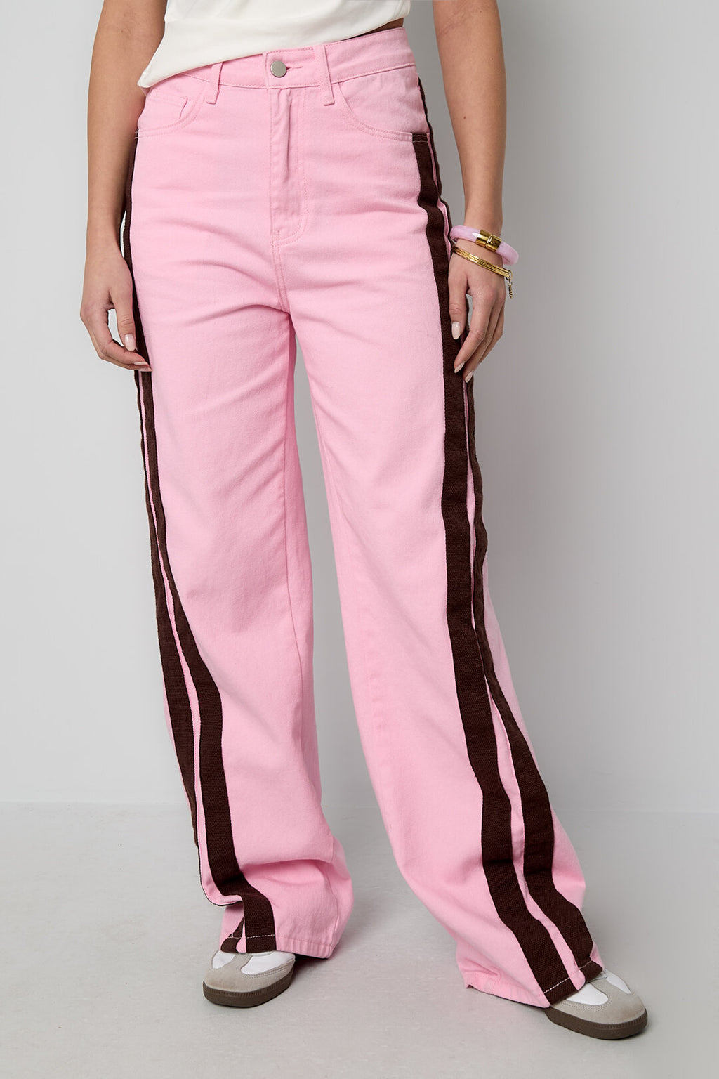 Statement Stripe Jean