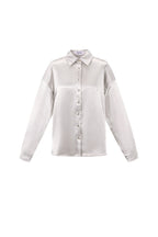 Woven Polyester Fiber Women's Blouse Casual Solid Color Basic