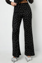 Dotted trousers