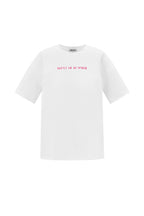 Cotton Women's T-shirt Casual Letters